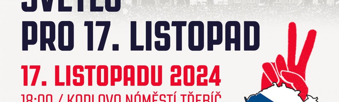 Světlo pro 17. listopad